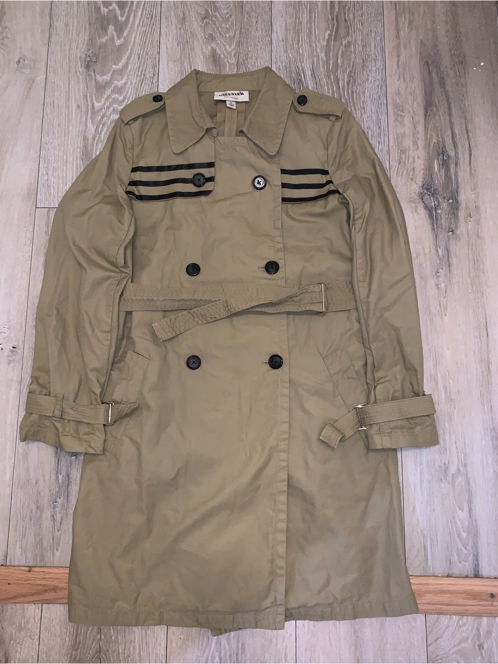 Jean Paul Gaultier for Target Double-Breasted Trench Coat Size: Medium